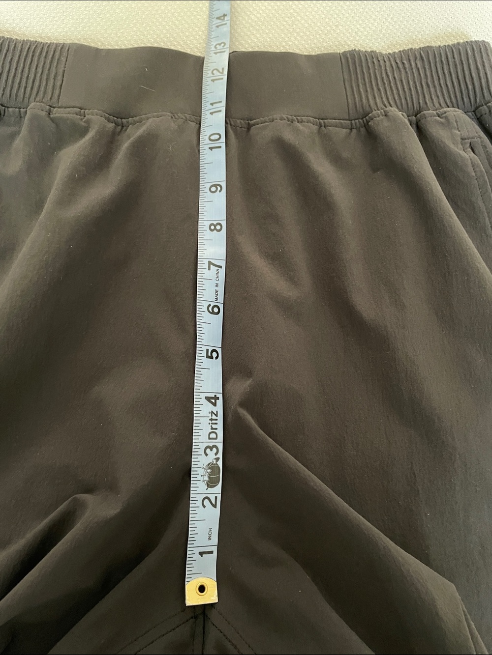 Lululemon Black Stretch Woven Wide Leg High Rise Cropped Pants Size Large - Picture 9 of 13